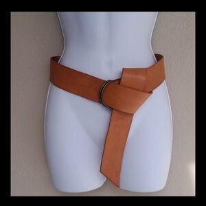 Vintage Wide Genuine Leather Belt